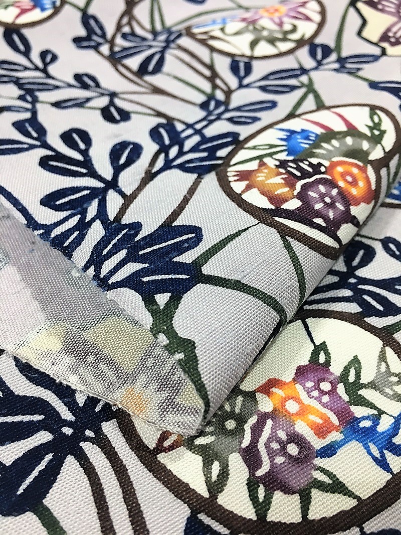 玉那覇 紅型 牛首紬