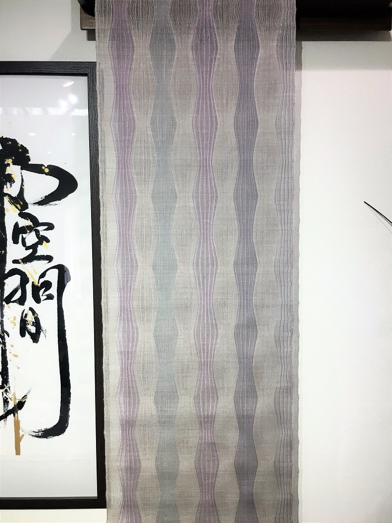 上原美智子 あけずば織