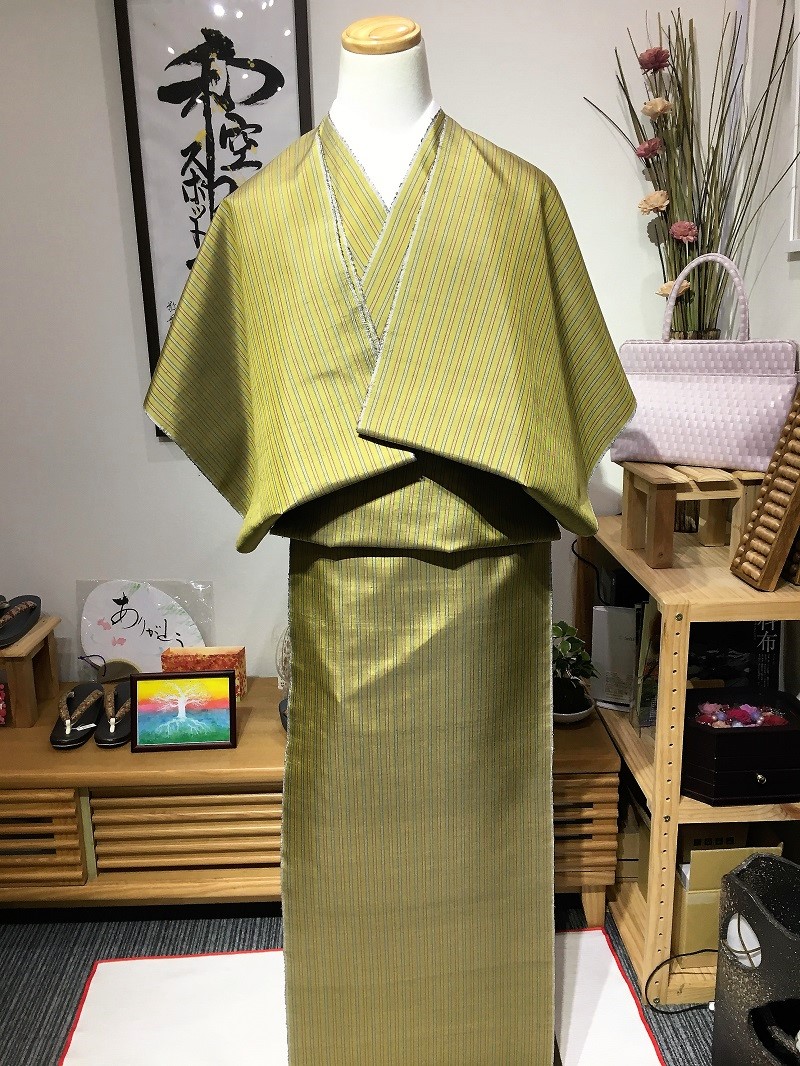 山下芙美子 黄八丈 希少な紬平織物｜着物セレクト専門店スポットガーデン