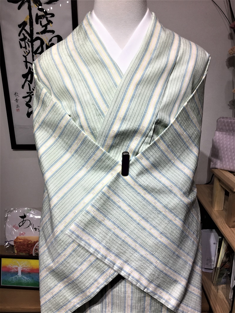 見留敦子 浮織 美しいキモノ掲載 吉田羊さん着用品 激安