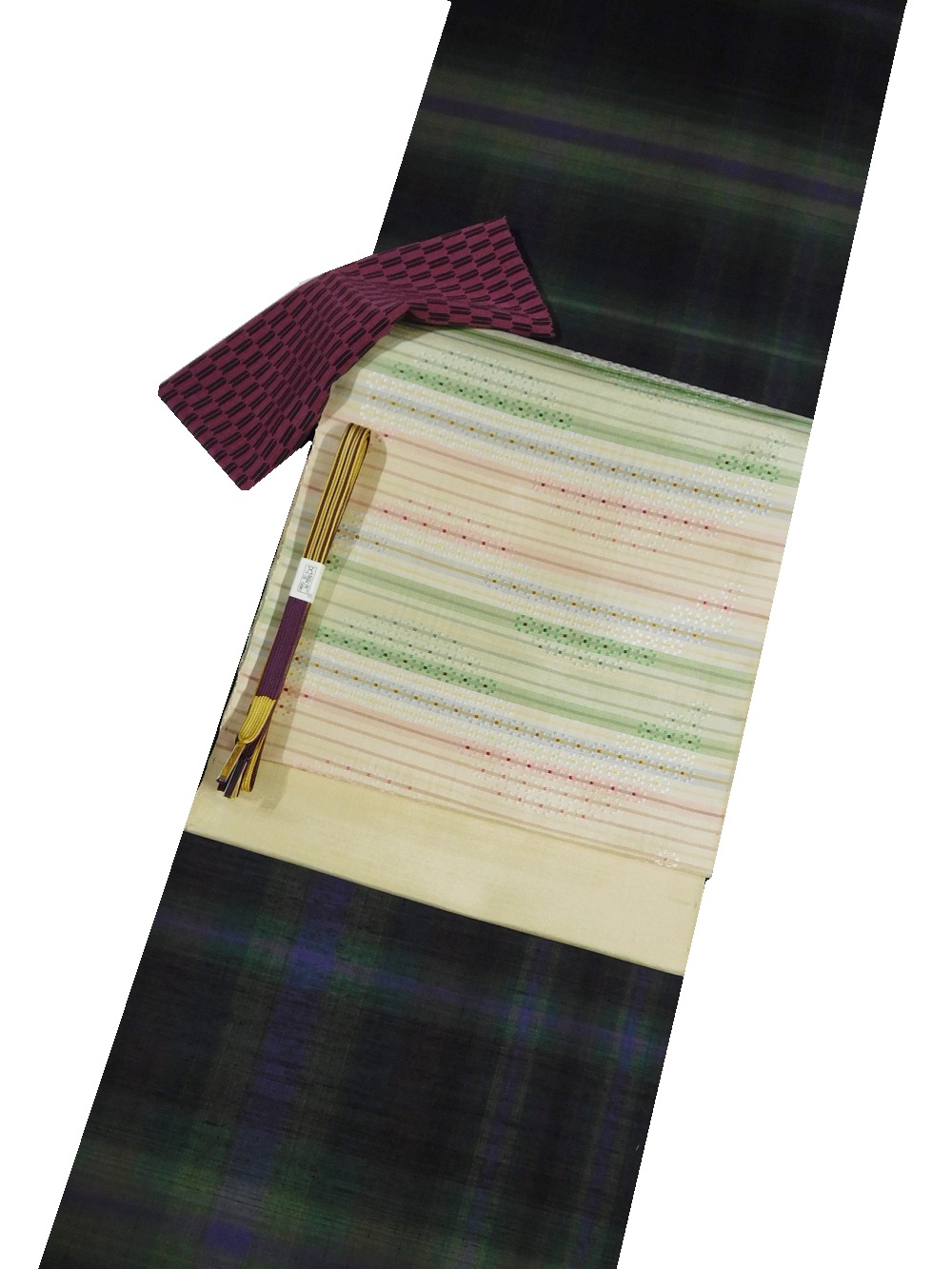 宮良せい子 花織 九寸名古屋帯