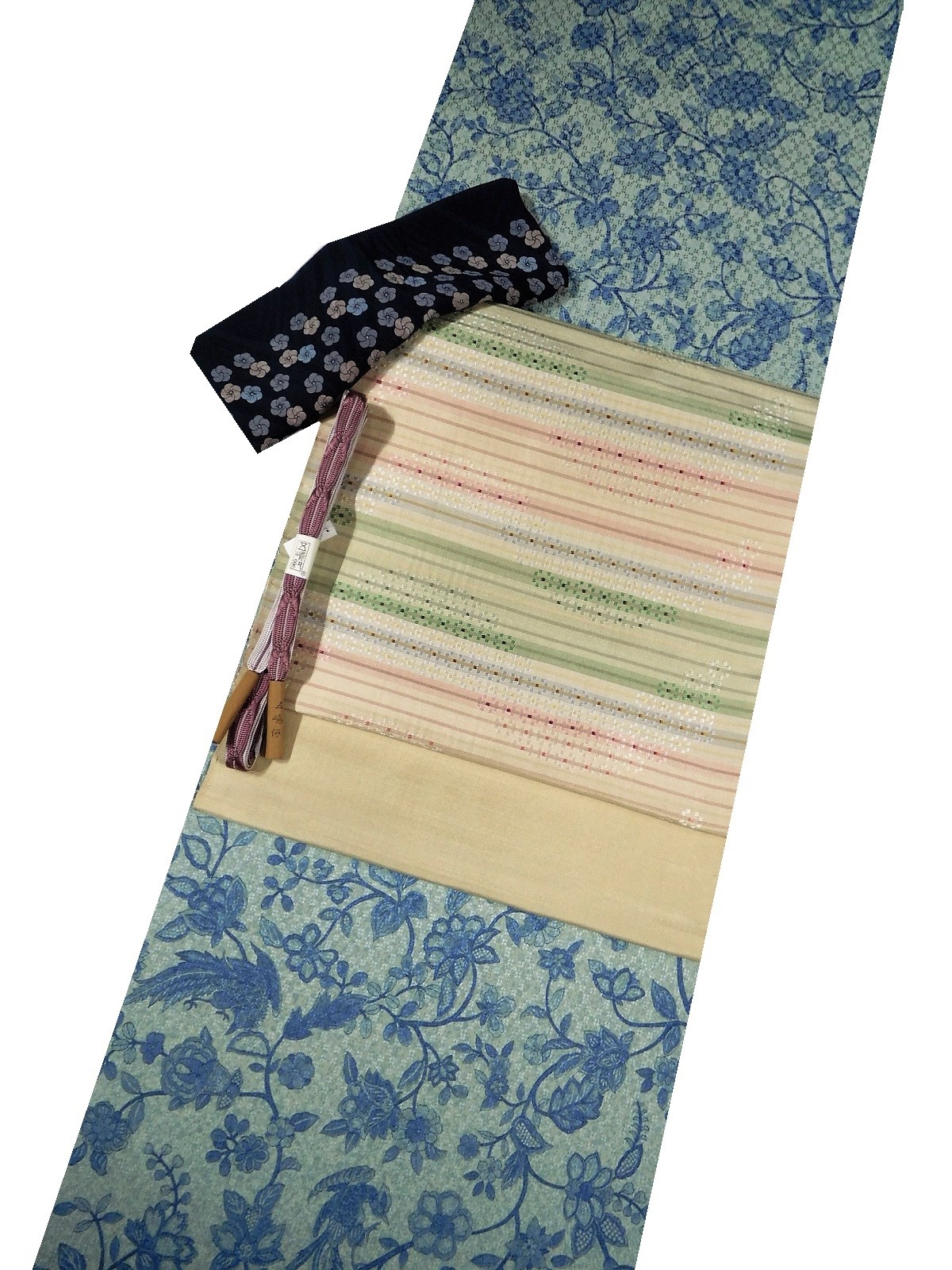 宮良せい子 花織 九寸名古屋帯
