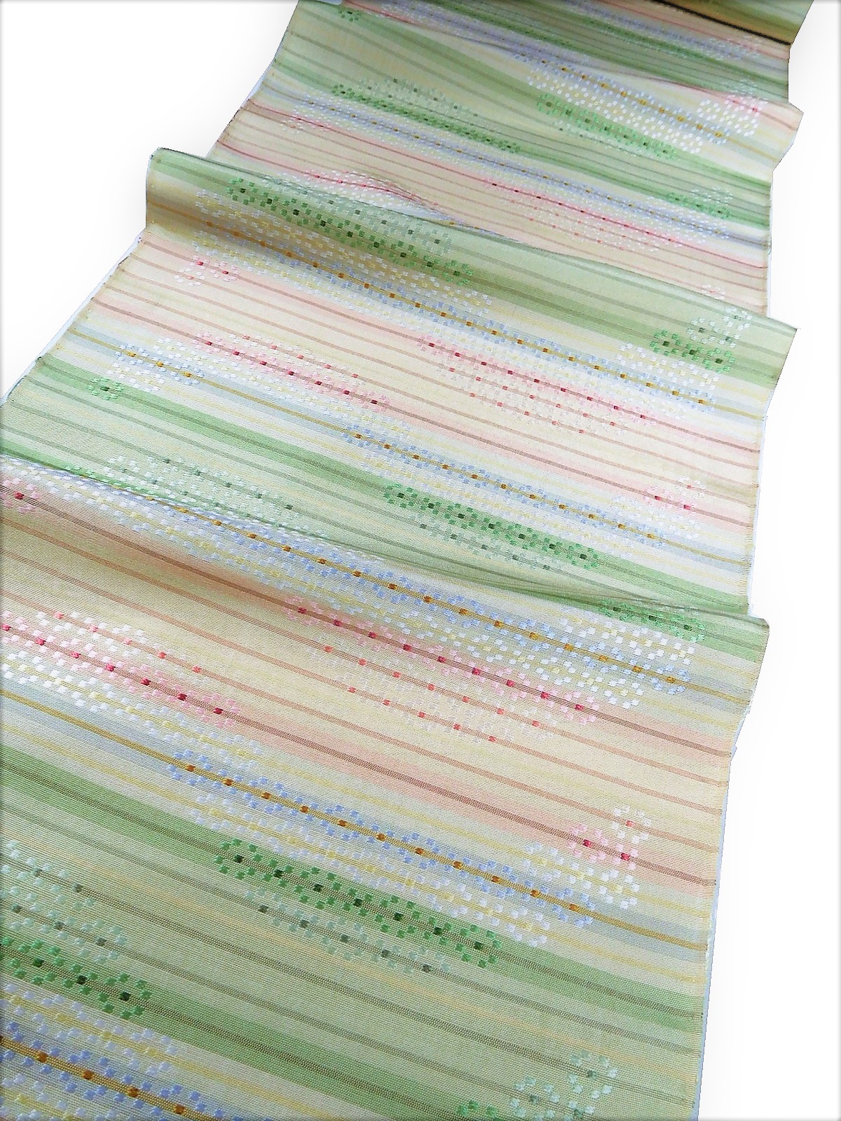 宮良せい子 花織 九寸名古屋帯