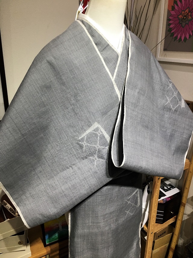 最高級真綿紬 本場結城紬 地機織 ハイランクの双入り |着物セレクト 