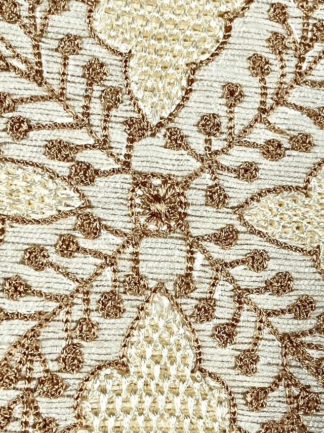 貴久樹 野蚕糸刺繍