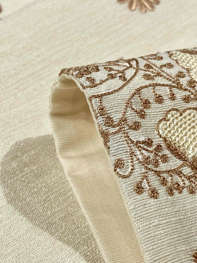 貴久樹 野蚕糸刺繍