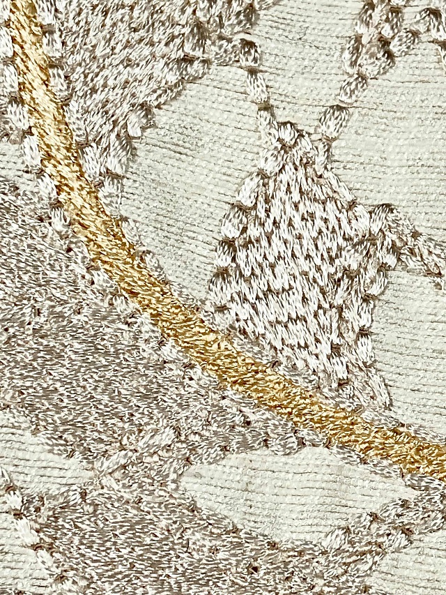 貴久樹 野蚕糸刺繍