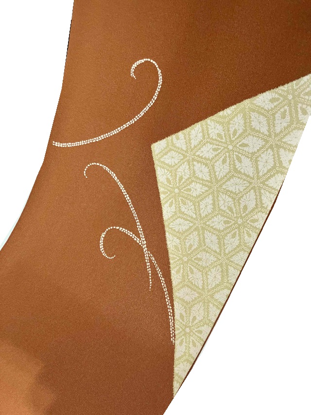 染九寸名古屋帯