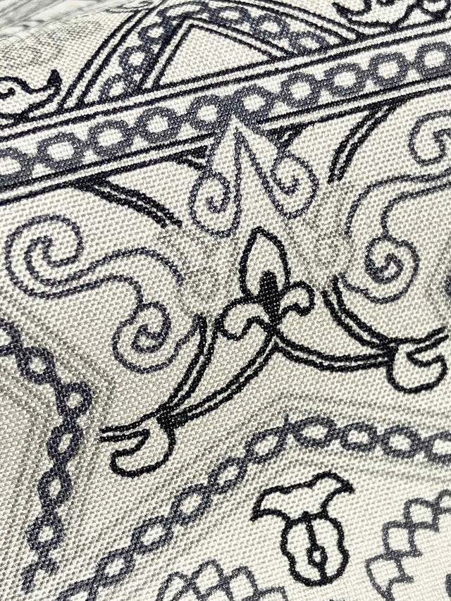 牛首紬 単衣夏