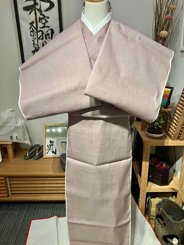 本場結城紬無地