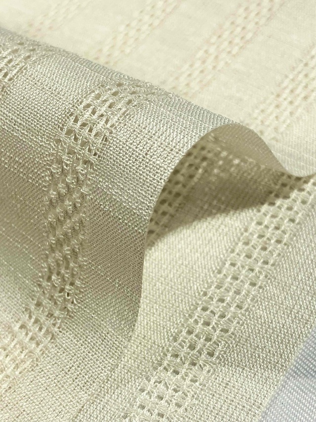 夏半衿ヨット刺繍