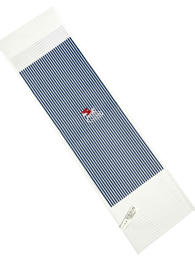 夏半衿 金魚刺繍