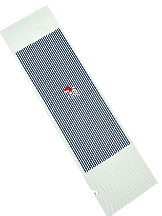 夏半衿 金魚刺繍