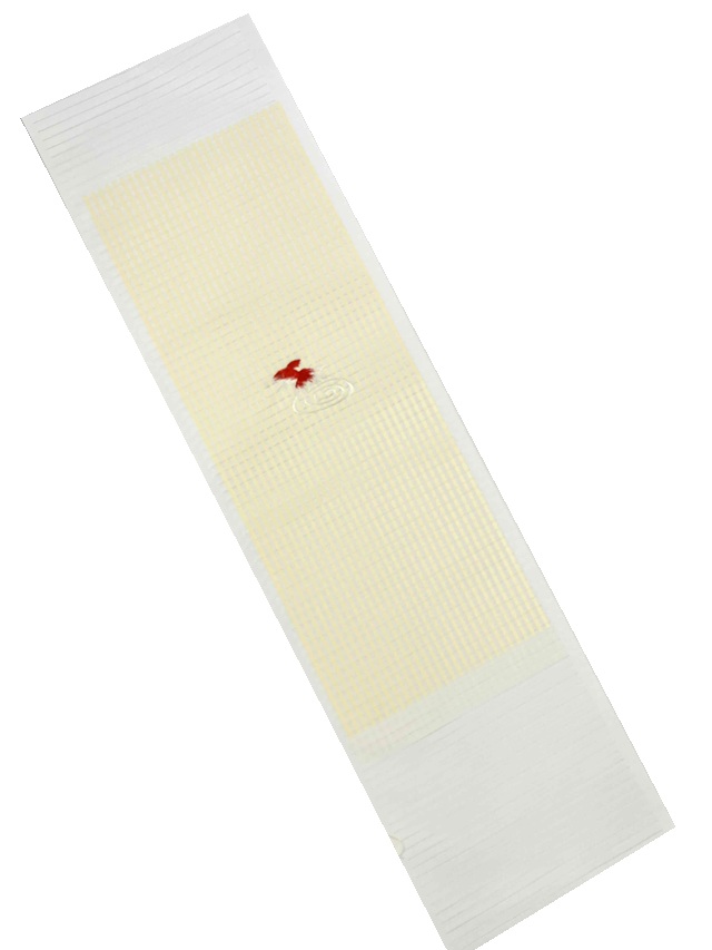 夏半衿 金魚刺繍