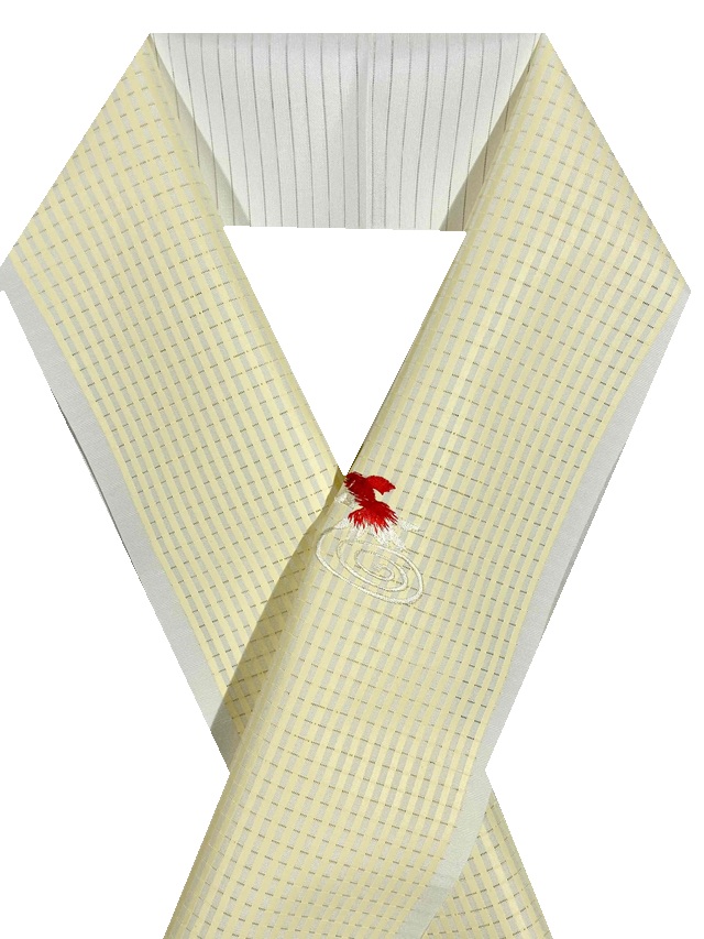 夏半衿 金魚刺繍