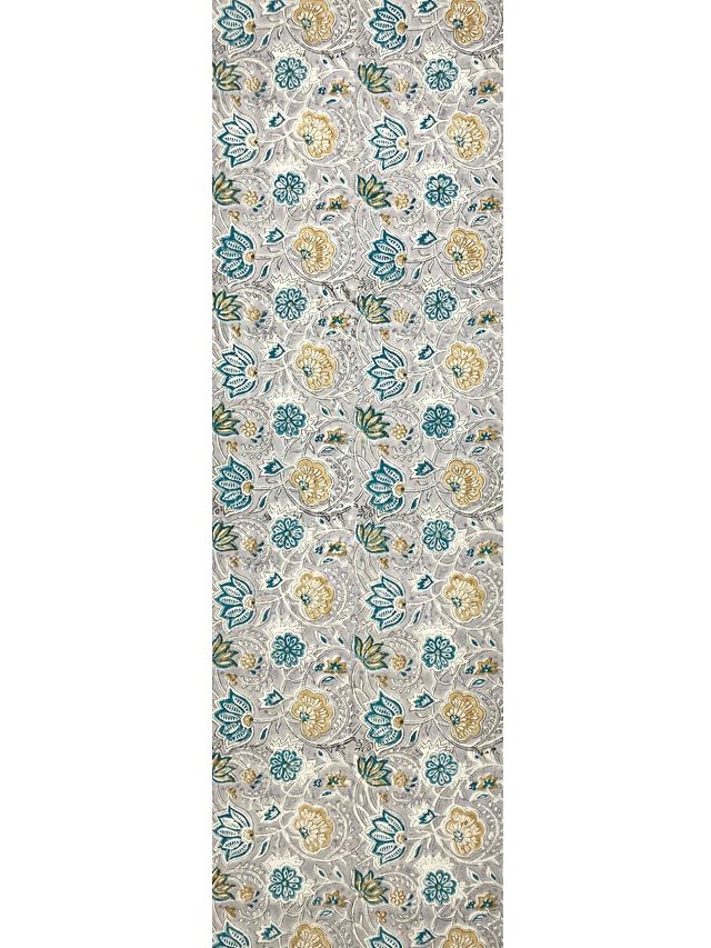 インド木版更紗 ムガシルク