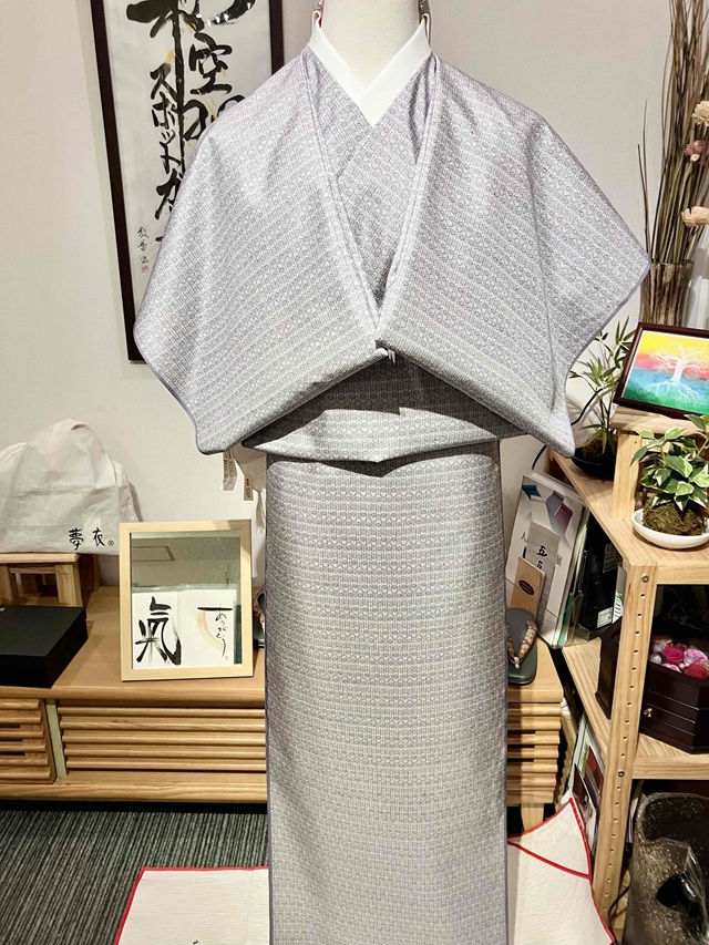 伊勢型　牛首紬　南部芳松