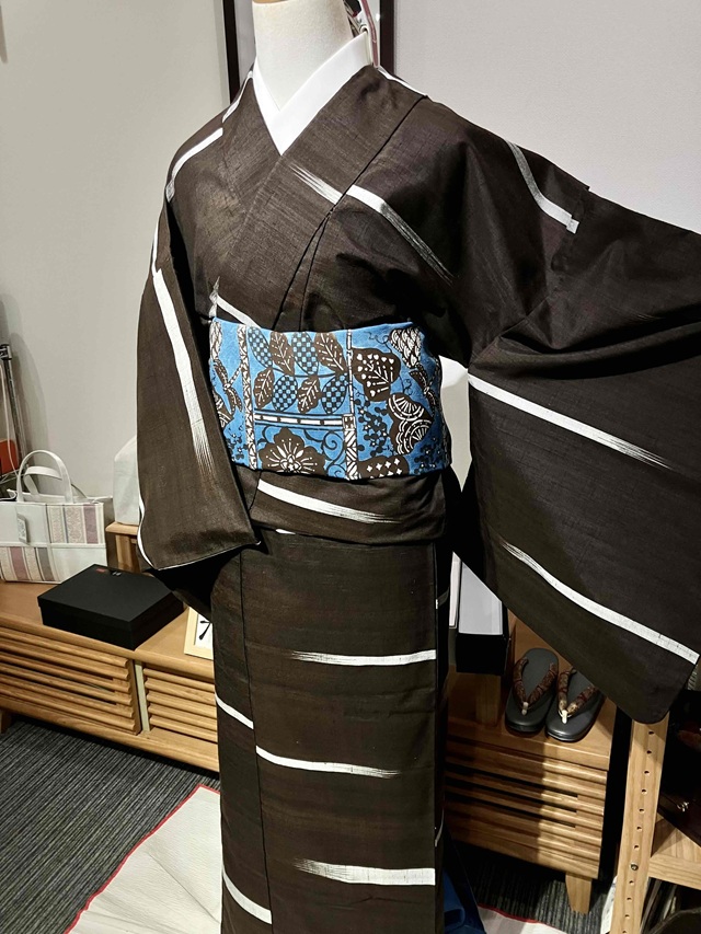 伊那紬 美しいキモノ