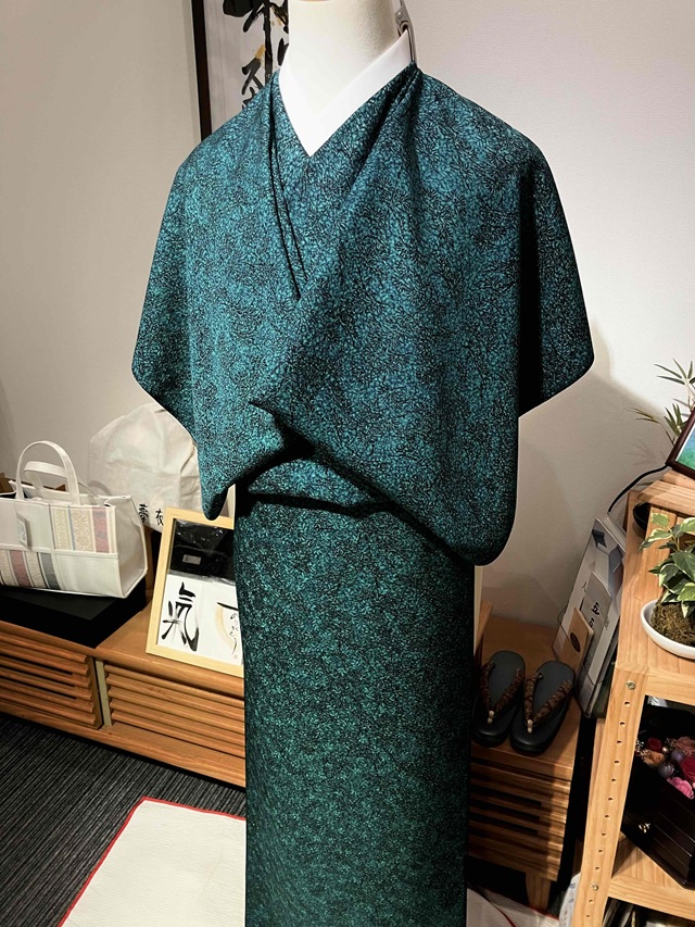 伊勢型小紋 南部芳松 天目染