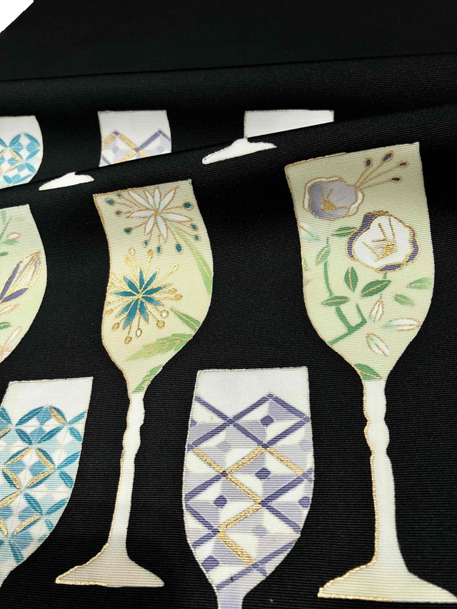 ワイングラス 京友禅 西原