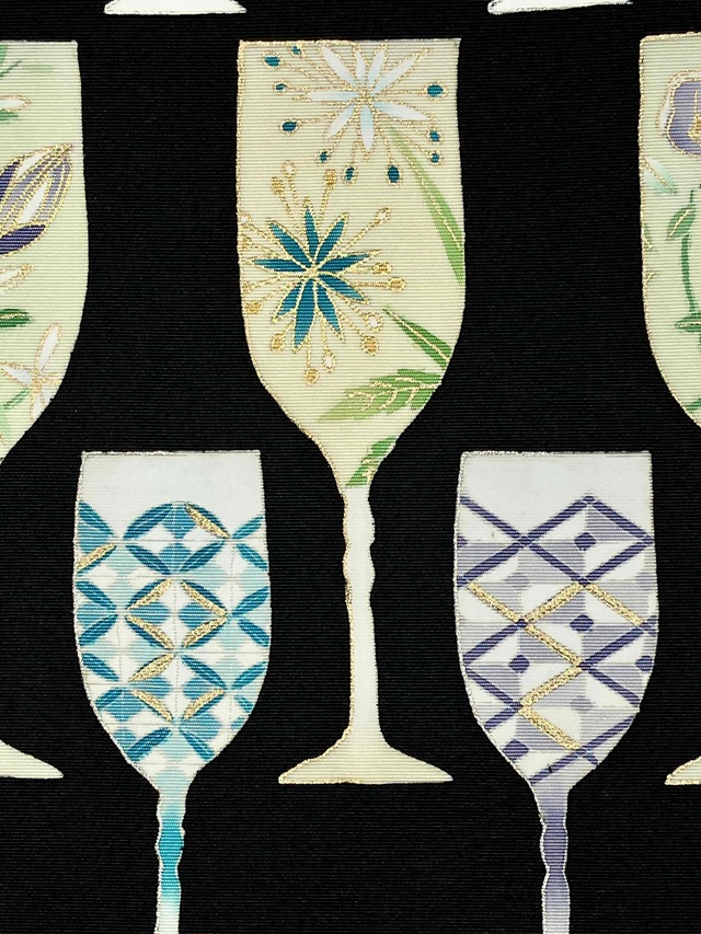 ワイングラス 京友禅 西原