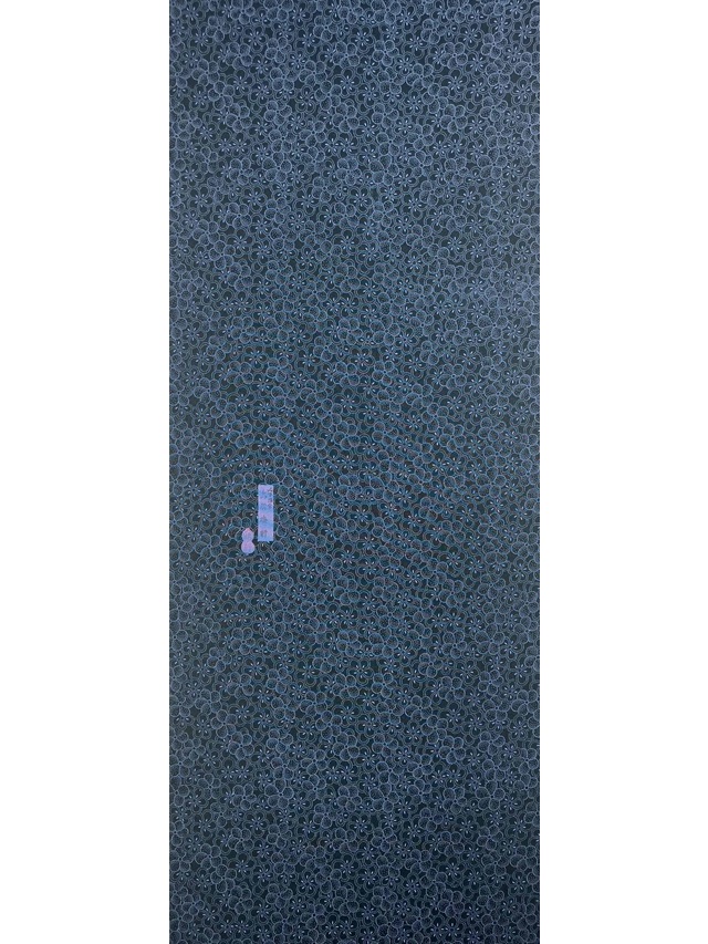 ご成約です極上の逸品 伊勢型染め 寄せ柄 縫い紋 正絹洒落小紋 ご成約です極上の逸品 伊勢型染め 寄せ柄 縫い紋 正絹洒落小紋