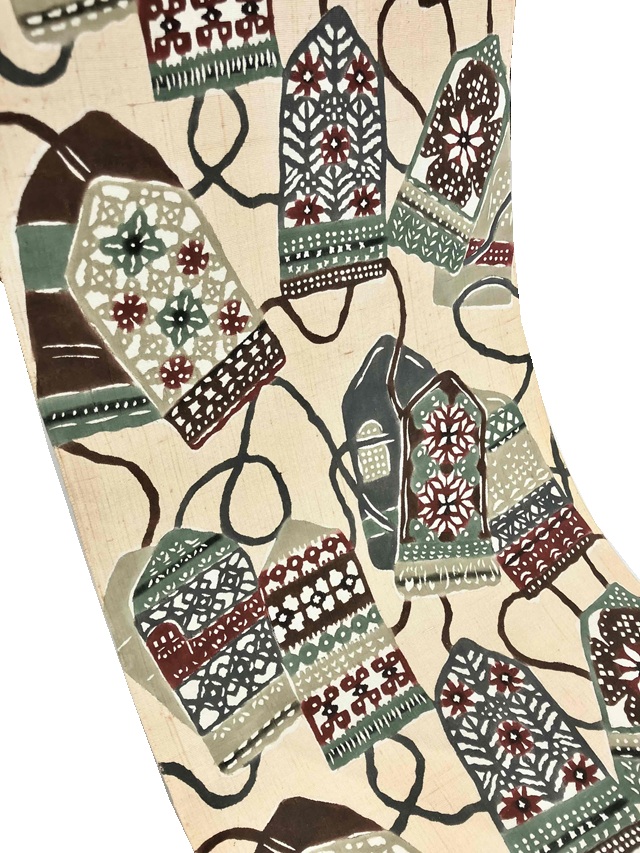 小沢美由紀 型絵染 美しいキモノ