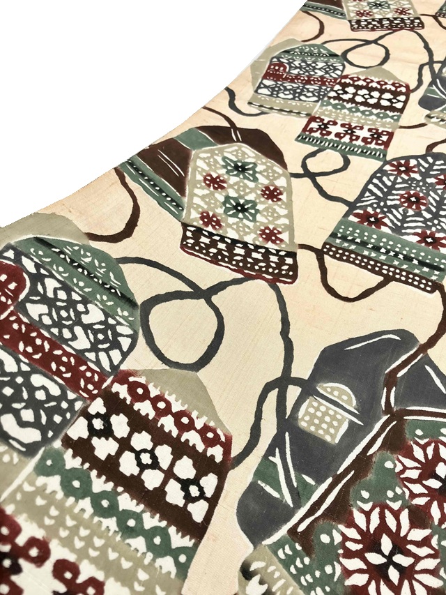 小沢美由紀 型絵染 美しいキモノ