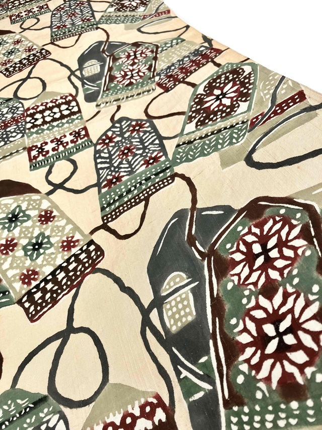 小沢美由紀 型絵染 美しいキモノ