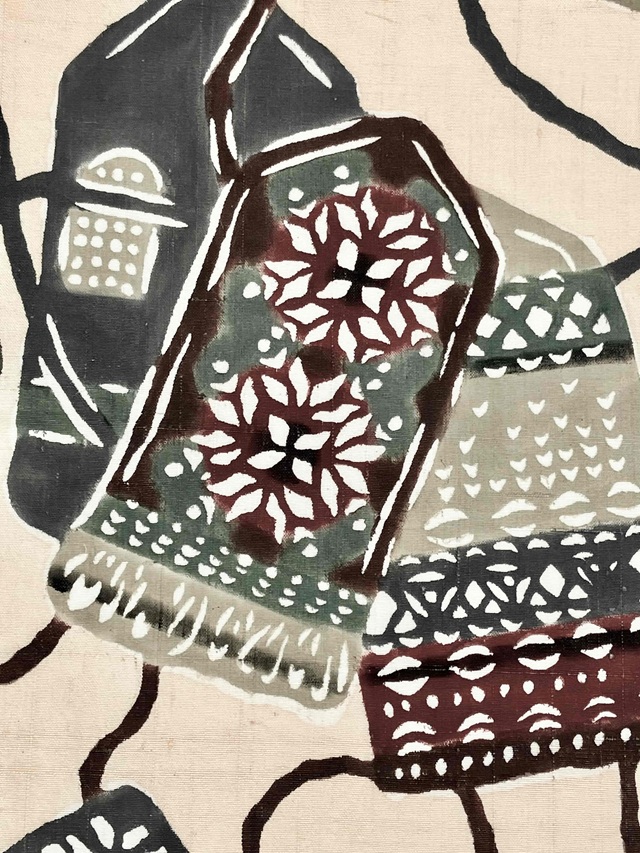 小沢美由紀 型絵染 美しいキモノ