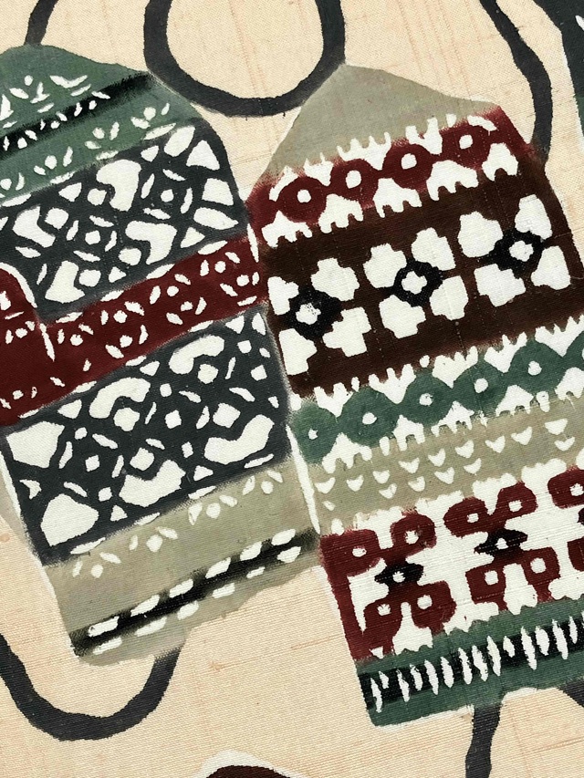 小沢美由紀 型絵染 美しいキモノ