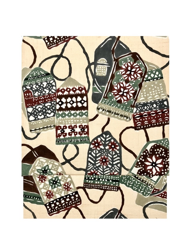 小沢美由紀 型絵染 美しいキモノ