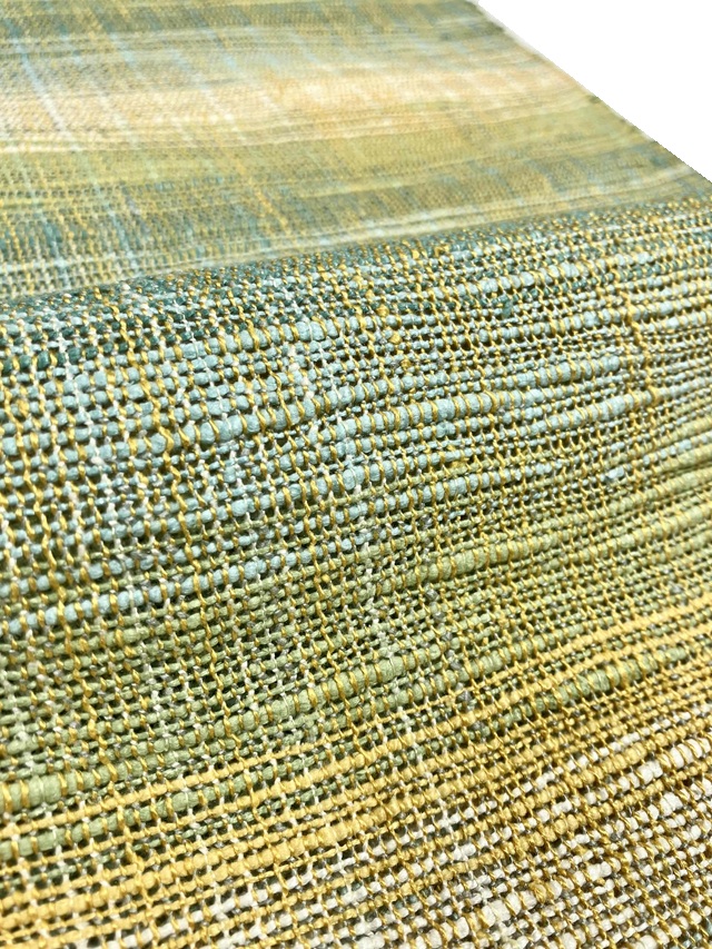 紅花染 新田源太郎 手織り