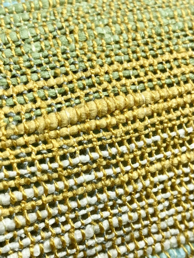 紅花染 新田源太郎 手織り