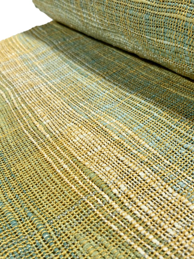 紅花染 新田源太郎 手織り