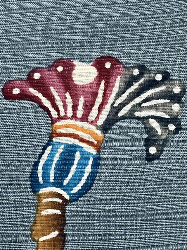 城間栄順　紅型