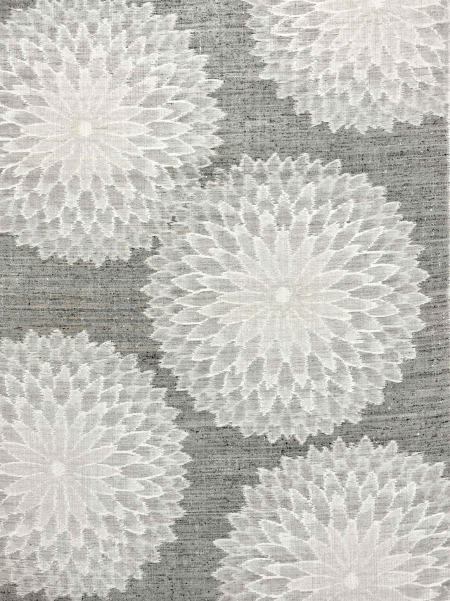 小千谷紬 松煙染