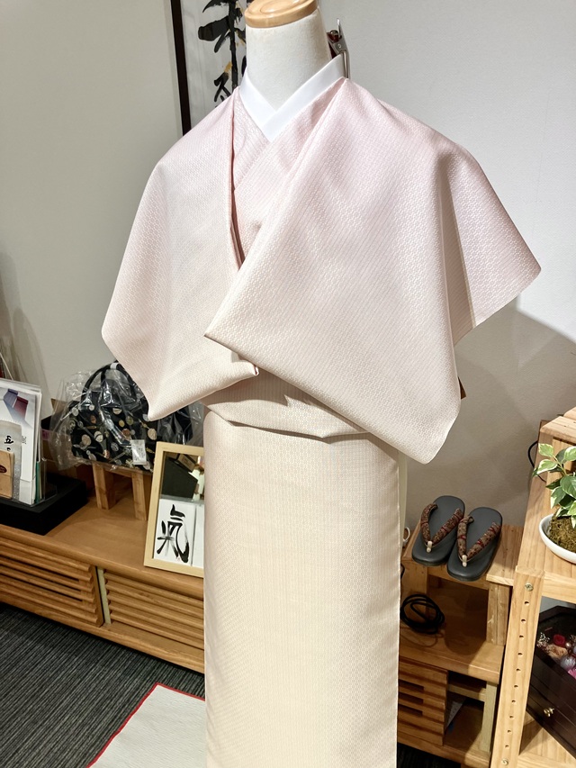 白たか織 手織り紬