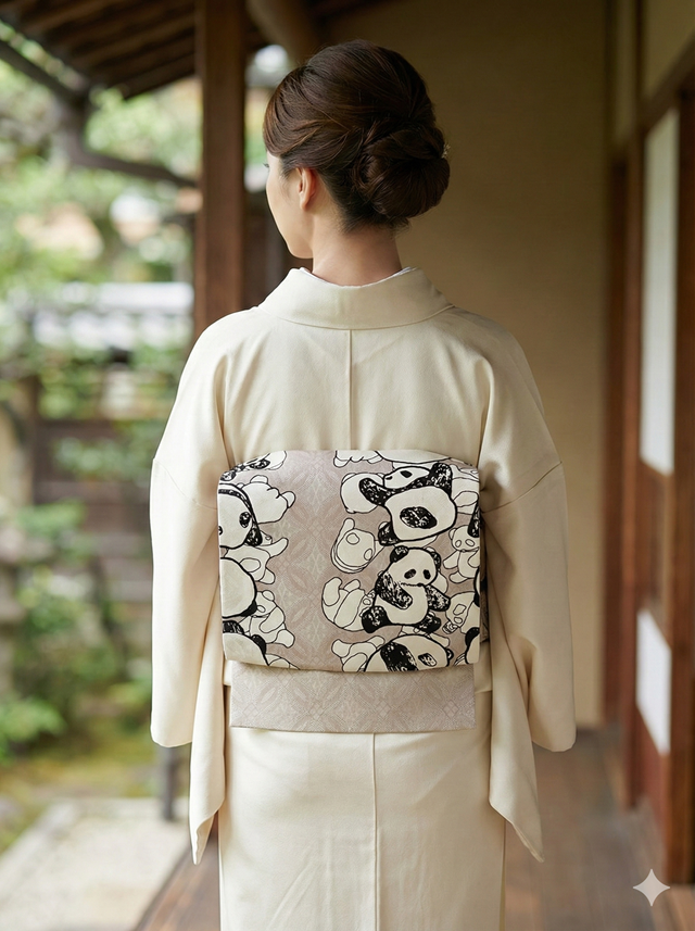 夢染里 染九寸名古屋帯