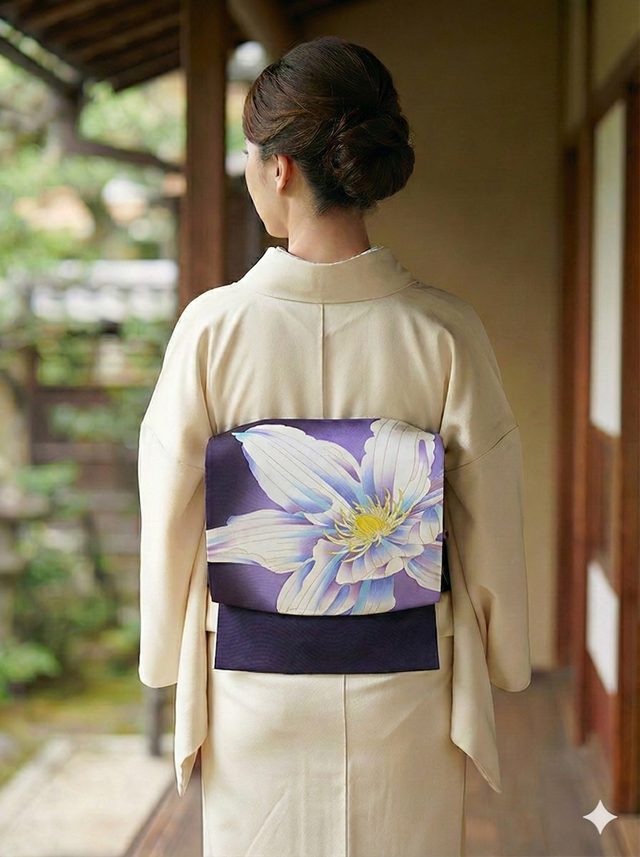 夢染里 染九寸名古屋帯