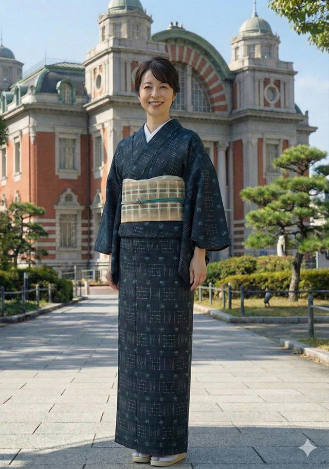 秦荘紬