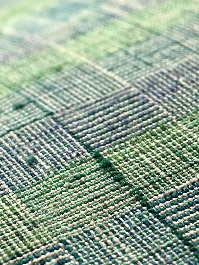 本場結城紬 地機織