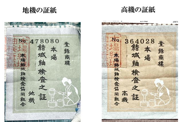 本場結城紬　地機