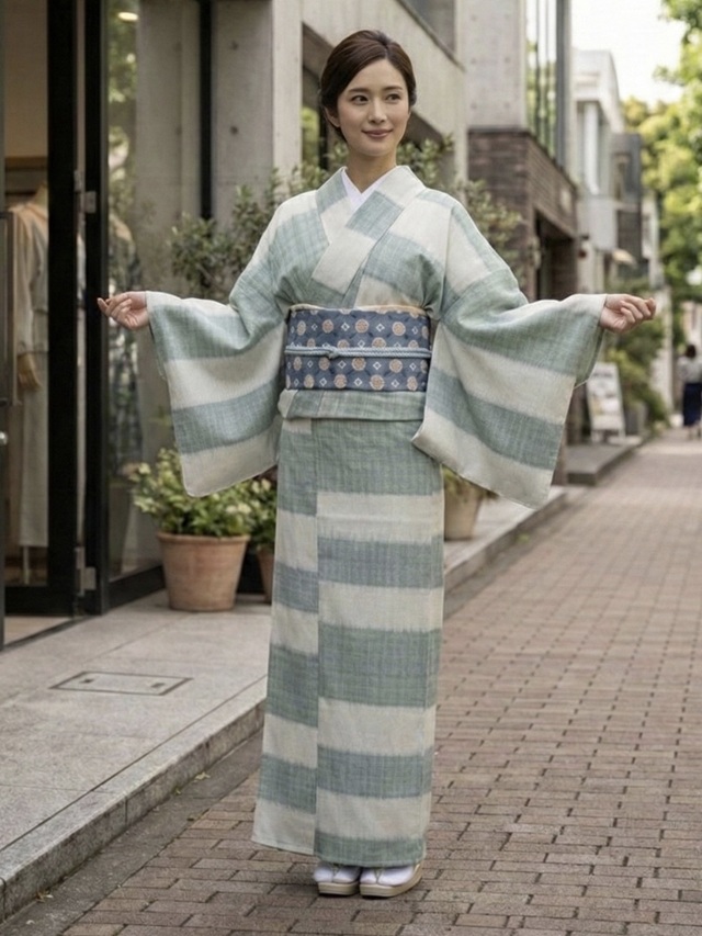 本場結城紬　地機