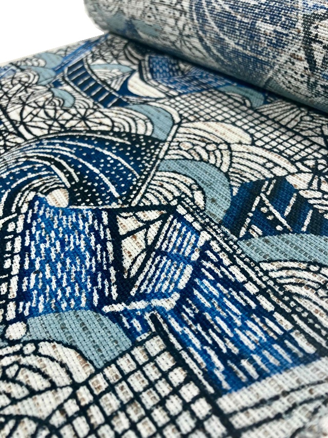 玉那覇有公 紅型染