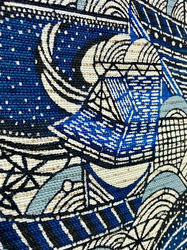 玉那覇有公 紅型染