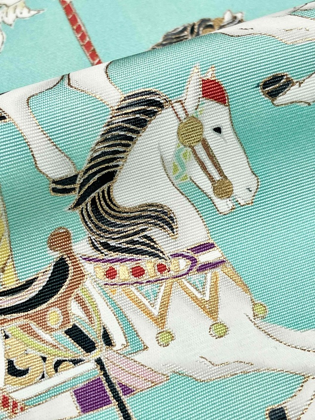 成謙工房 京友禅　メリーゴーランド