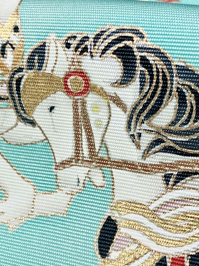 成謙工房 京友禅　メリーゴーランド