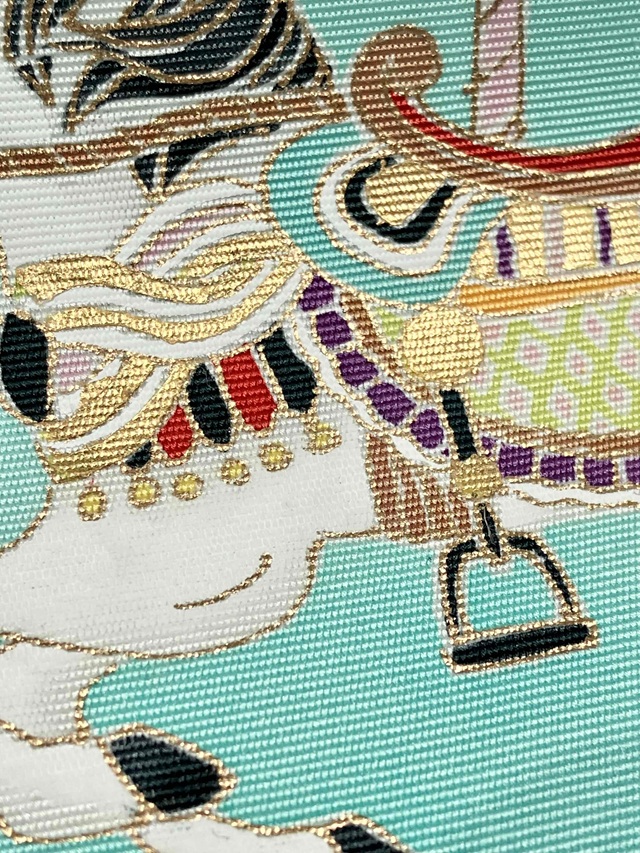 成謙工房 京友禅　メリーゴーランド