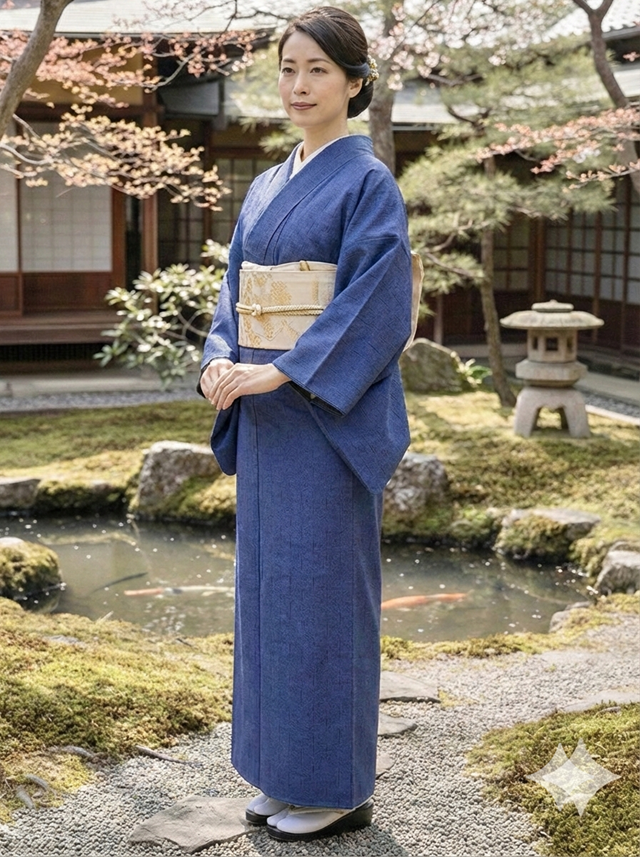 伊勢型小紋 六谷梅軒